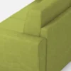 Divano 152x85cm design a due posti piccolo con stoffa idrorepellente verde DI34