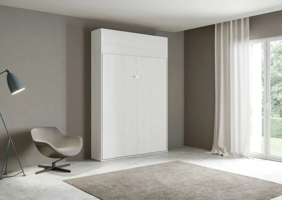Letto alla francese a scomparsa con vasistas KNT11