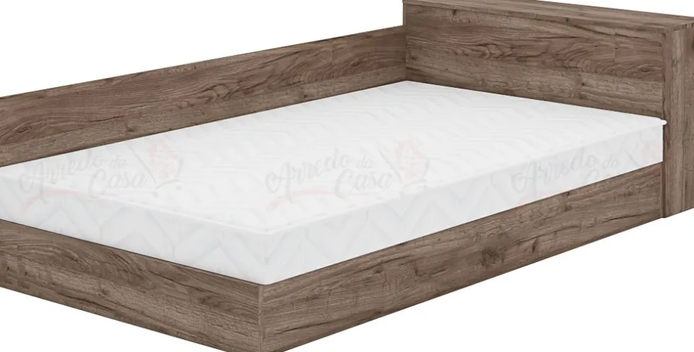 Letto contenitore una piazza e mezza LMG2