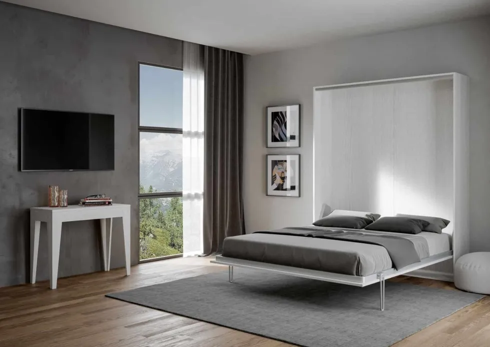 Letto matrimoniale a scomparsa KNT23