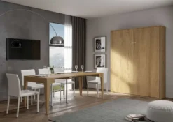 Letto matrimoniale a scomparsa KNT23
