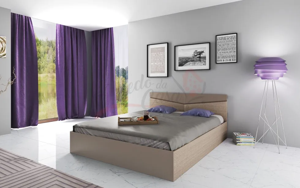 Letto matrimoniale economico 160x200 LI 2008