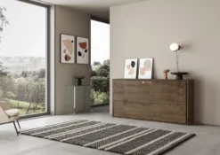 Letto singolo a scomparsa in più colori KNDO2