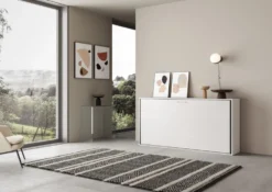 Letto singolo a scomparsa in più colori KNDO2