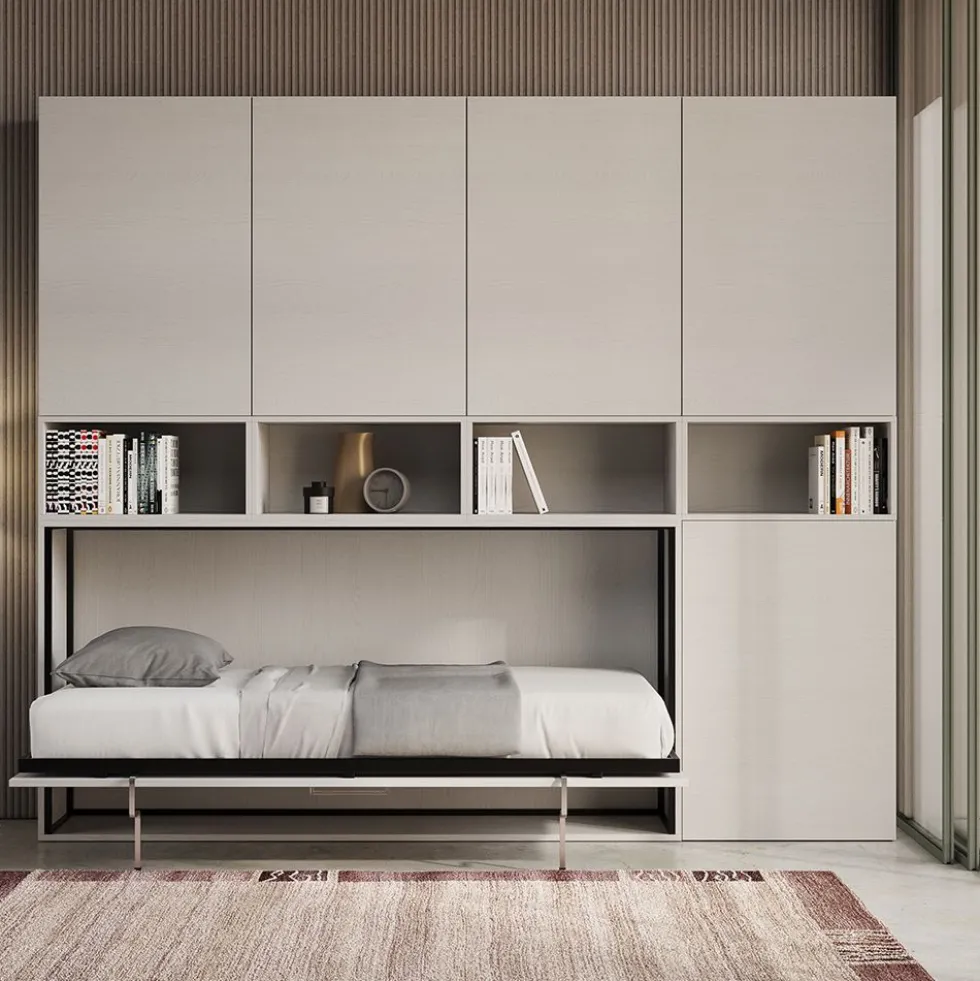 Letto singolo a scomparsa KNDC
