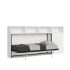 Letto singolo bianco frassino a scomparsa KNDA