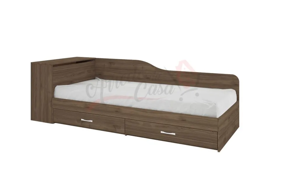 Letto singolo con due cassetti 82x190 LI 2005
