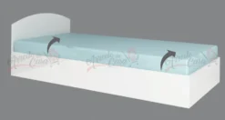 Letto singolo 90x200 con contenitore LG10