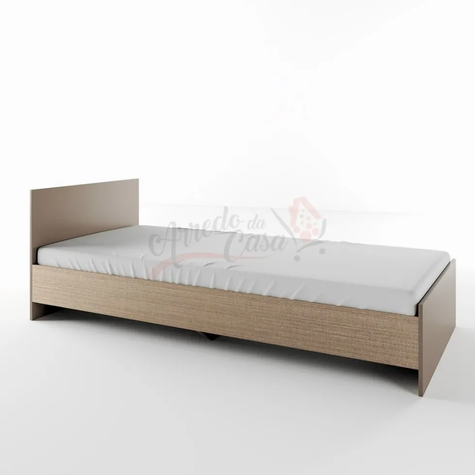 Letto singolo 90x200 in diverse colorazioni LI2006