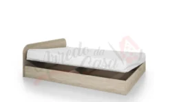 Letto una piazza e mezza con contenitore LI 2011