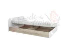 Letto una piazza e mezza con contenitore LI 2011