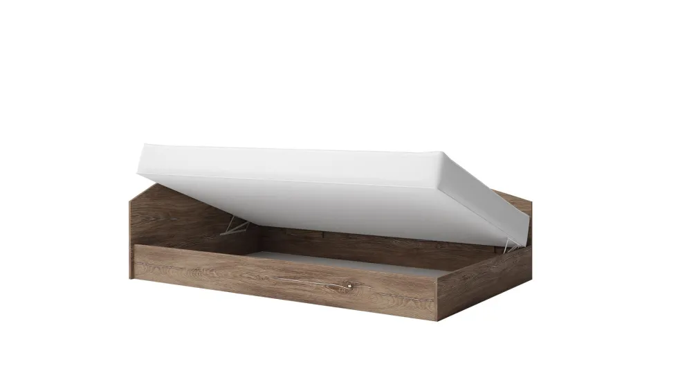 Letto una piazza e mezzo con contenitore LG5