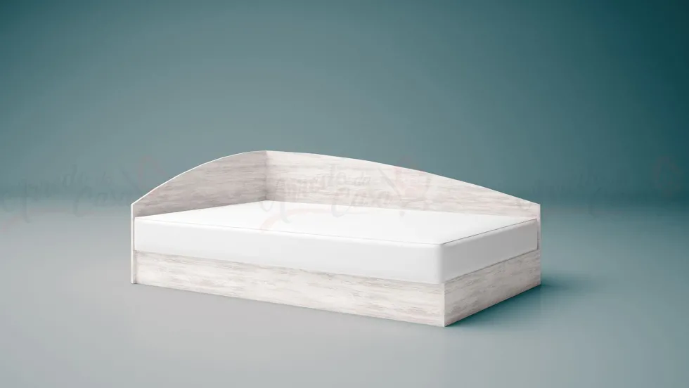 Letto una piazza e mezzo con contenitore LG5