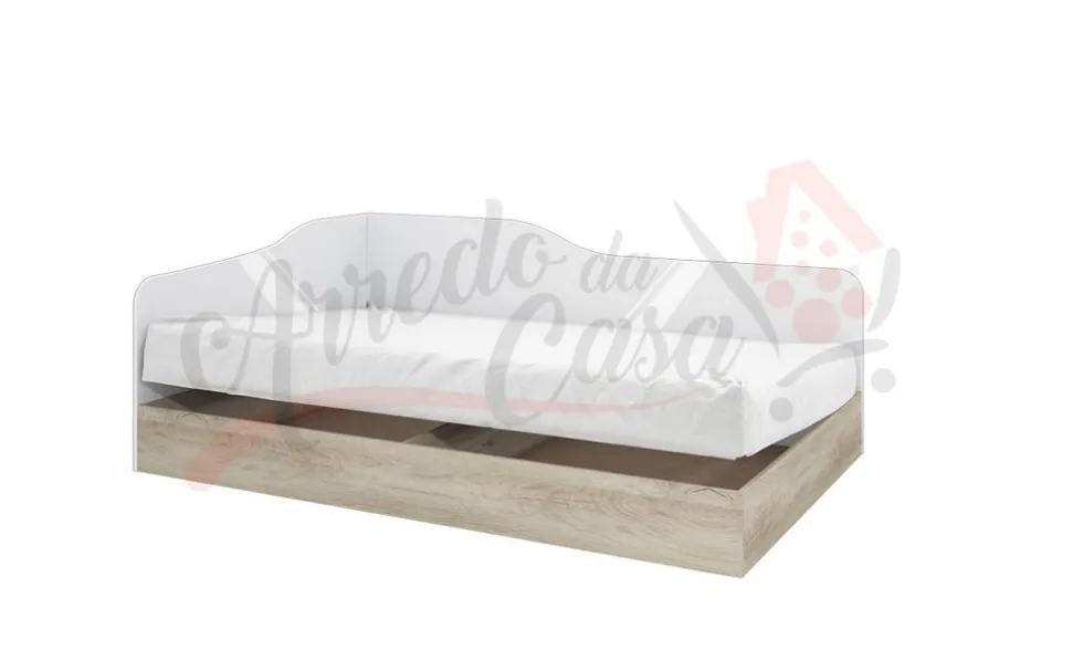 Letto una piazza e mezzo con contenitore LI2009