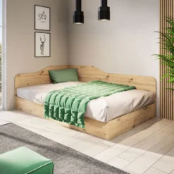 Letto una piazza e mezzo con contenitore LI2009