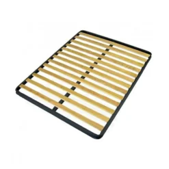 Letto 120x190cm contenitore con giroletto in microfibra grigio LIT192