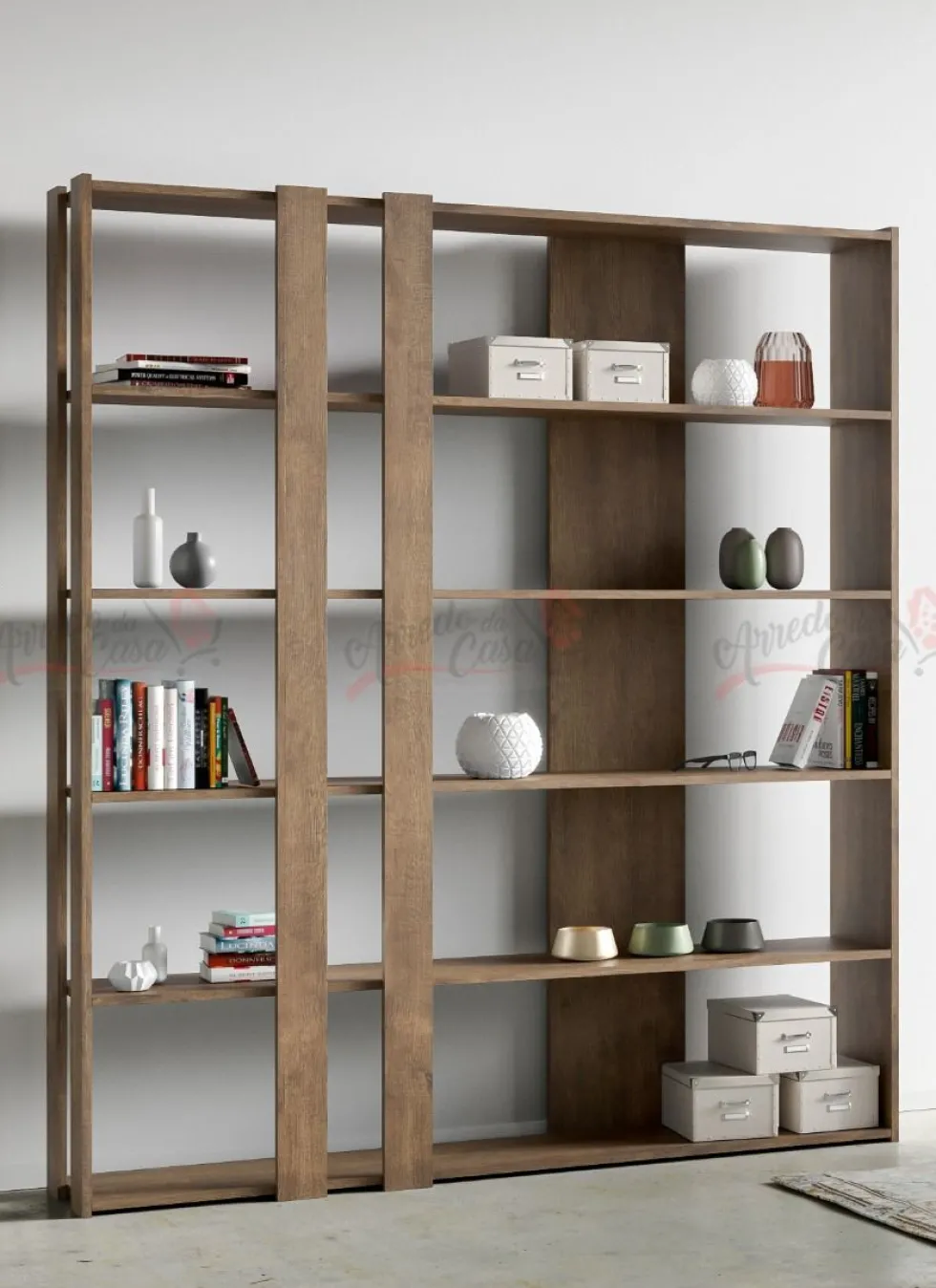 Libreria moderna Made in Italy KTC