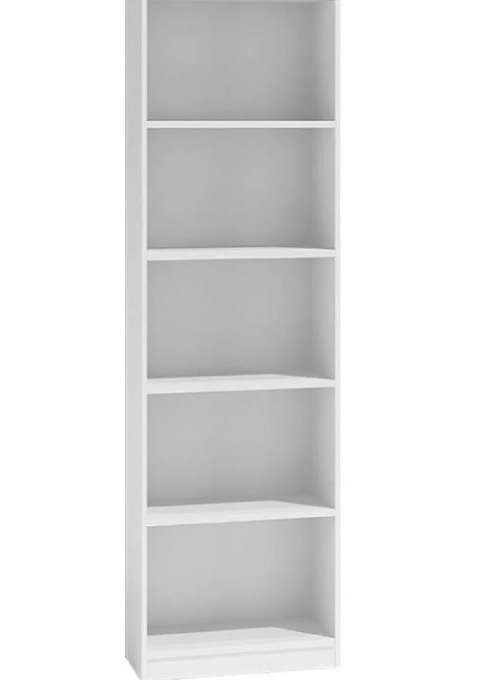 Libreria moderna 182x40x30 cm con 4 ripiani bianca LBT1