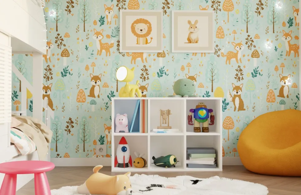 Libreria piccola 90x60 cm a 6 vani bianco opaco LBT18