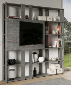 Libreria porta Tv Made in Italy KTN