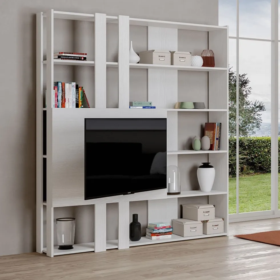 Libreria porta Tv Made in Italy KTM