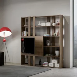 Libreria porta Tv Made in Italy KTH