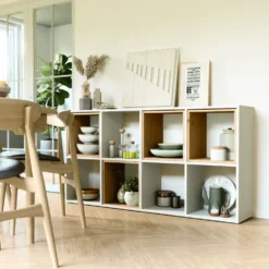 Libreria salvaspazio 147x75 cm bianca LBT15