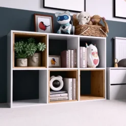 Libreria salvaspazio 110x75 cm bianca LBT14
