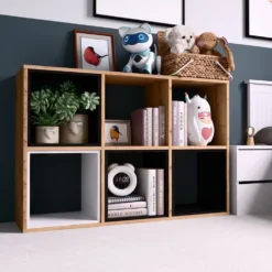 Libreria salvaspazio 110x75 cm rovere LBT14