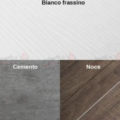Libreria soggiorno moderna Made in Italy KTA