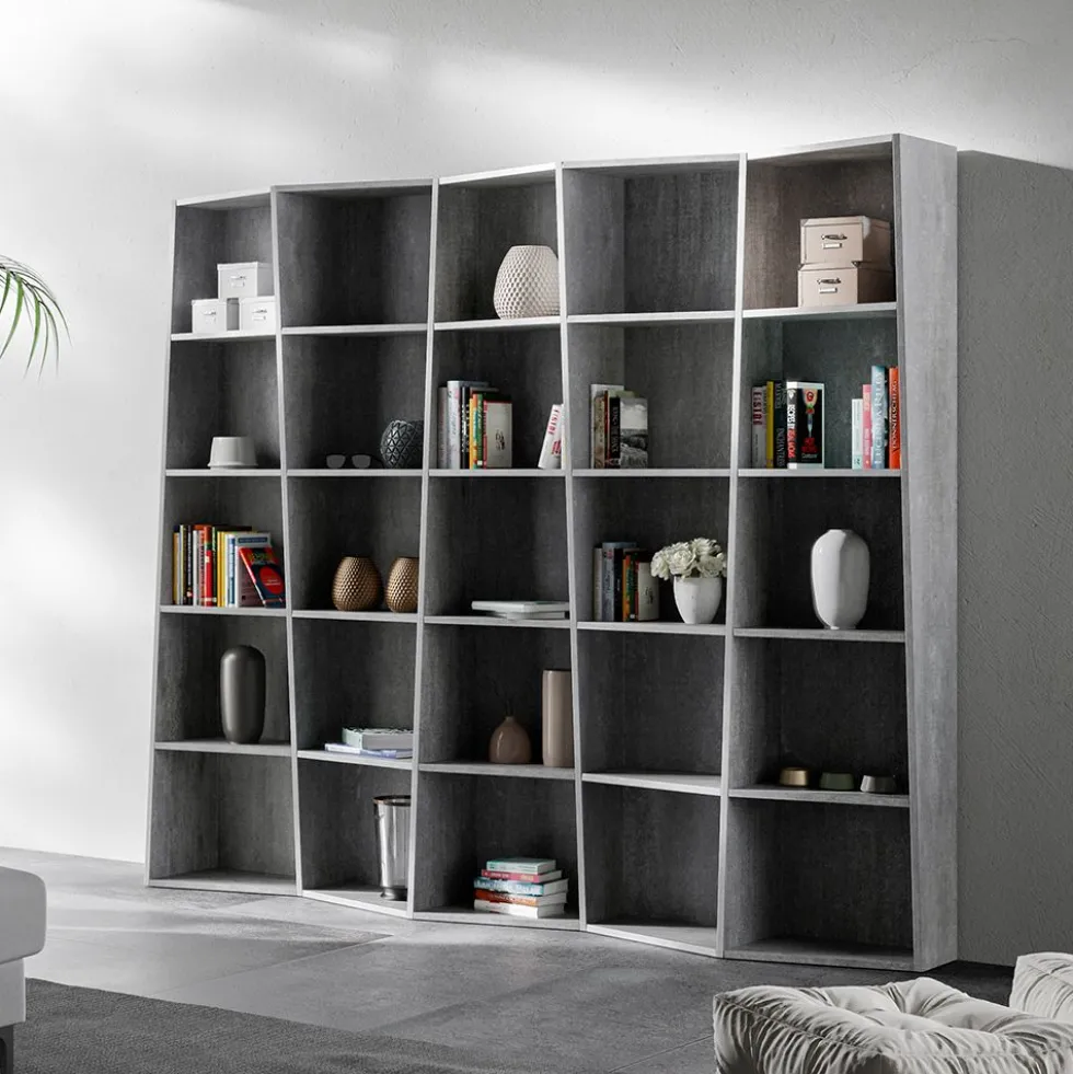 Libreria soggiorno moderna TRK 5