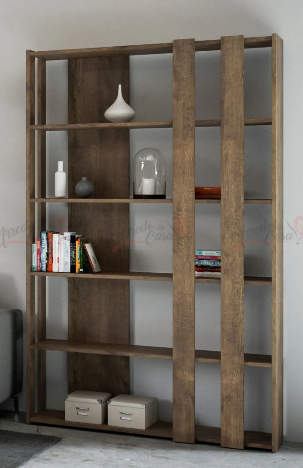 Libreria soggiorno Small Made in Italy KTB