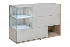 Madia con vetrinetta moderna MP1
