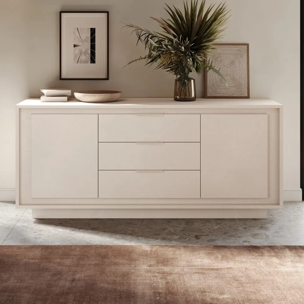 Madia moderna 2 ante 184x80 cm cashmere ML55