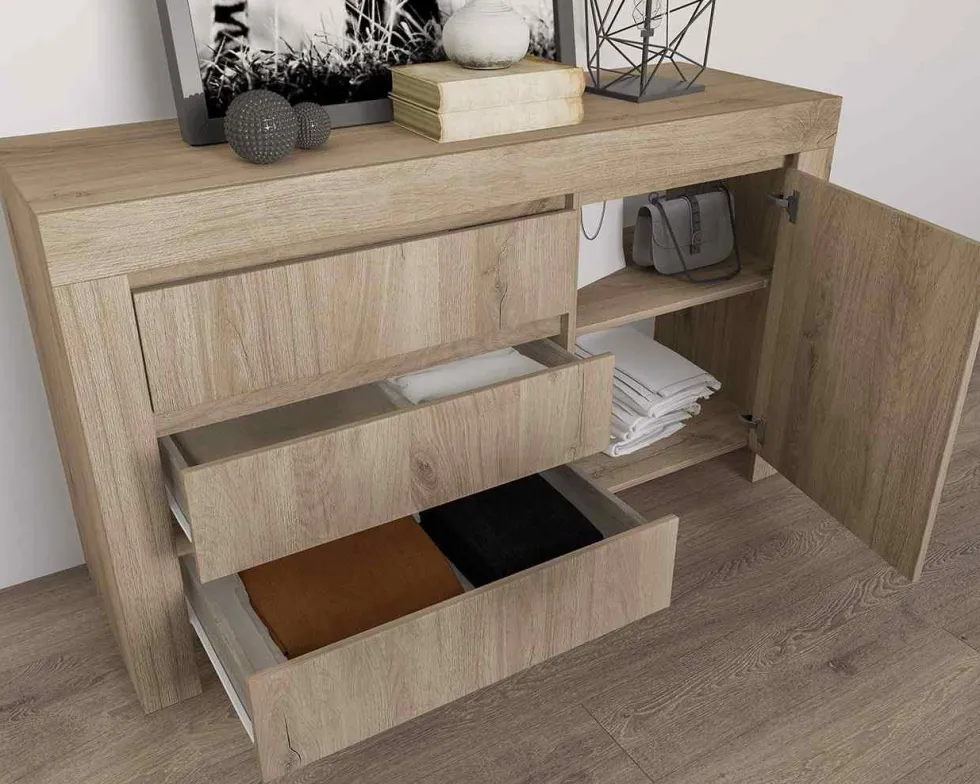 Madia moderna rovere naturale MI15