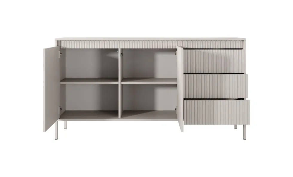 Madia moderna 153x81cm beige MALK34