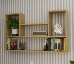 Mensola moderna 100x60 cm rovere MNT4