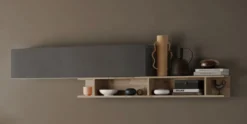 Mensola orizzontale 138x19 cm rovere chiaro MML5