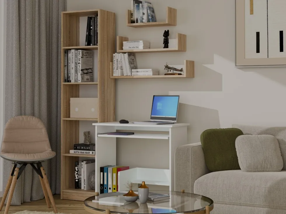Mensole da parete in diverse misure rovere chiaro MNT2
