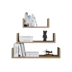 Mensole da parete in diverse misure rovere chiaro MNT2