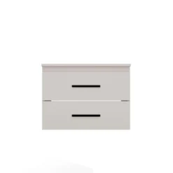 Mobile bagno sospeso 60 cm con 2 cassetti cashmere MLBT1