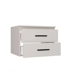 Mobile bagno sospeso 60 cm con 2 cassetti cashmere MLBT1