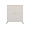 Mobile contenitore multiuso 125x135 cm cashmere e rovere MMT2