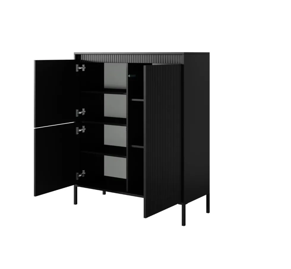 Mobile contenitore 103x123 nero MCLK7