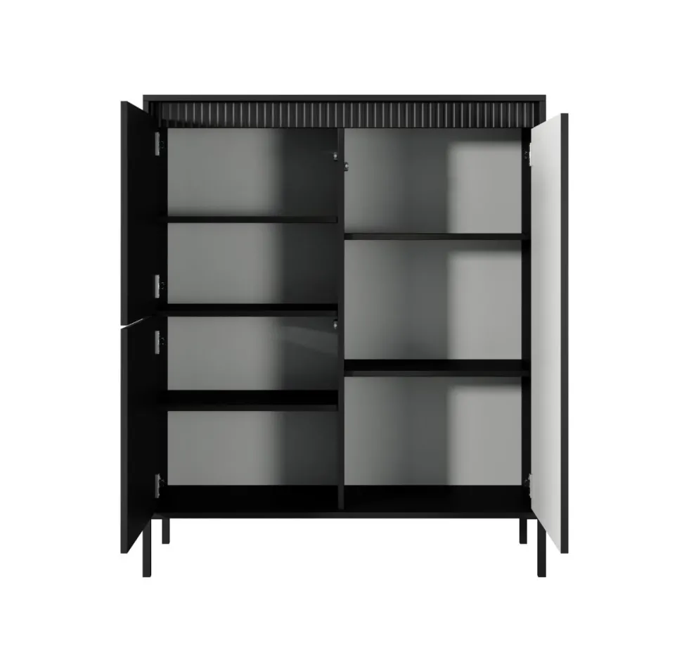 Mobile contenitore 103x123 nero MCLK7