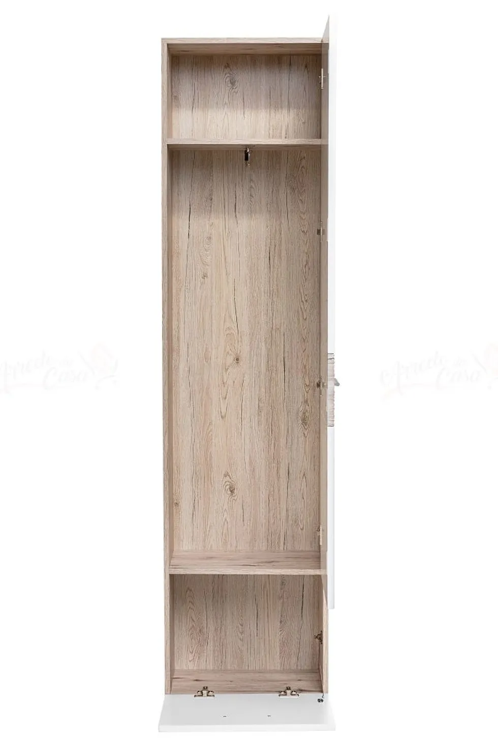 Mobile d'ingresso moderno bianco e quercia IP15