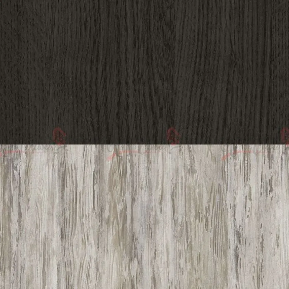 Mobile ingresso con specchio antracite effetto legno e rovere grigio IU14