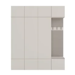 Mobile ingresso guardaroba 200x238 con panca beige cashmere MIT13