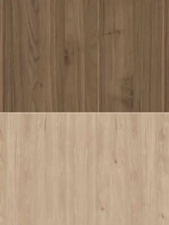 Mobile ingresso moderno con specchio in Rovere II4052