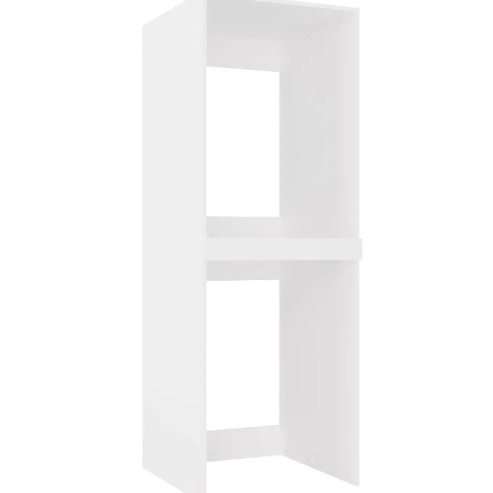 Mobile lavatrice e asciugatrice 64x180 cm bianco opaco MLT3